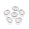 Tarnish Resistant 304 Stainless Steel Open Jump Rings STAS-L234-144A-1