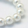 Baking Paint Glass Pearl Bead Strands HY-Q003-3mm-01-3