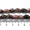 Natural Rhodonite Beads Strands G-P520-B25-01-5