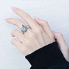 Brass Cuff Open Rings WG43305-01-3