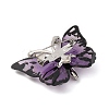 Butterfly Transparent Resin Brooch JEWB-M047-01D-2