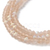 Imitation Jade Glass Beads Strands EGLA-YW0003-19A-17-4