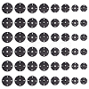 24 Pairs 4 Styles Zinc Alloy Snap Buttons FIND-FG0004-96EB-1