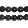 Natural Obsidian Bead Strands GSR8mmC132-1