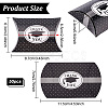 Paper Pillow Candy Box Treat Boxes CON-WH0085-47-2