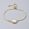 Brass Slider Bracelets BJEW-JB04767-1