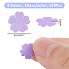 16Bags 8 Colors  Polyester Ornament Accessories DIY-FH0006-79-2