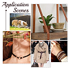 PU Leather Fabric Plain Lychee Fabric AJEW-WH0034-90D-02-7