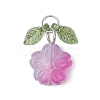 Transparent Normal Glass Pendants PALLOY-JF04571-02-3