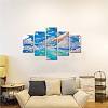 Printed Cloth Hanging Wall Decorations HJEW-WH0180-003-6