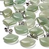 Natural Green Aventurine Pendants G-Z067-05P-06-1