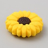 Daisy Silicone Beads SIL-WH0001-60B-02-2