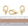 Zinc Alloy Lobster Claw Clasps X-E107-G-5