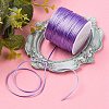 30M Nylon Satin Rattail Cords NWIR-YW0001-04-07-6