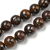 Natural Yellow Tiger Iron Beads Strands G-C079-A03-04-1