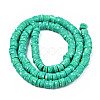 Handmade Polymer Clay Beads Strands CLAY-N008-010F-2