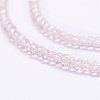 Transparent Glass Beads Strands X-EGLA-K010-A03-3