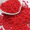 Baking Paint Glass Seed Beads SEED-H002-I-A513-1