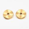 Tibetan Style Alloy Wavy Spacer Beads X-GLF9350Y-NF-2