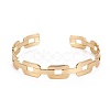 Long-Lasting Plated Brass Cuff Bangles BJEW-E370-08G-2
