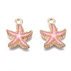 Alloy Enamel Pendants ENAM-S121-023-2