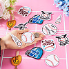 16Pcs 8 Styles Computerized Embroidery Cloth Iron on/Sew on Patches DIY-TA0012-13-7