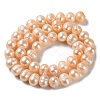 Natural Cultured Freshwater Pearl Beads Strands PEAR-E018-29-2