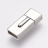 Tarnish Resistant 304 Stainless Steel Bayonet Clasps STAS-E144-120P-1