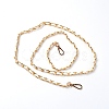 Aluminum Curb Chain Bag Strap FIND-WH0071-65A-1
