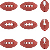 32Pcs Food Grade Eco-Friendly Silicone Beads SIL-SC0003-21-7