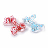 Transparent Acrylic Beads OACR-P011-01B-3