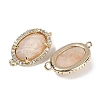 Natural Moonstone Faceted Oval Links G-B126-07G-12-2