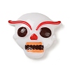 Skull Halloween Opaque Resin Decoden Cabochons RESI-R446-01U-1