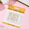 10 Sets Brass Toggle Clasps KK-BBC0021-08-7