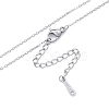 Non-Tarnish 304 Stainless Steel Cable Chains Necklace for Men Women NJEW-N050-A03-S12-2