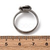 Adjustable 304 Stainless Steel Finger Rings Components STAS-L193-P01-10mm-3