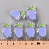 Transparent Enamel Acrylic Beads TACR-S155-002J-4