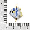 Ocean Themed Hand Painted Ceramic Porcelain Pendants PR-CBA0027-05G-4
