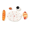 Resin Miniature Breakfast Set Ornaments DIY-H174-01H-2