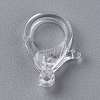 Transparent Plastic Lobster CLaw Clasps KY-H005-A13-3