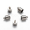 Tarnish Resistant Smooth Surface 201 Stainless Steel Cord Ends STAS-R063-94-1