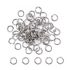 Tarnish Resistant 304 Stainless Steel Open Jump Rings STAS-R049-8x1mm-1