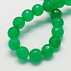 Natural Jade Bead Strands G-R166-10mm-08-2
