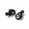 Spray Painted 304 Stainless Steel Lobster Claw Clasps STAS-R120-01A-02-3