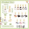 Cat Stitch Markers HJEW-AB00278-2