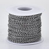 Tarnish Resistant 304 Stainless Steel Chains CHS-S001-12A-P-3