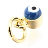Brass Enamel Pendants KK-Y001-02C-03G-3
