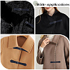 6 Sets PU Leather Toggle Buckles FIND-CL0002-15A-5