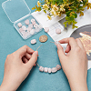 24Pcs 4 Styles Natural Rose Quartz European Beads G-AR0005-34-4