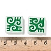 Dyed & Heated Baking Paint Glass Beads LAMP-D004-03C-3